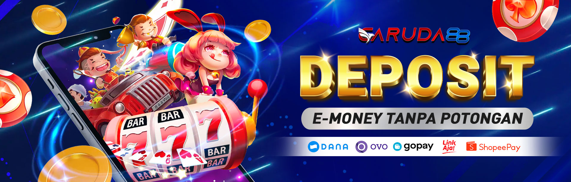 DEPOSIT EMONEY TANPA POTONGAN