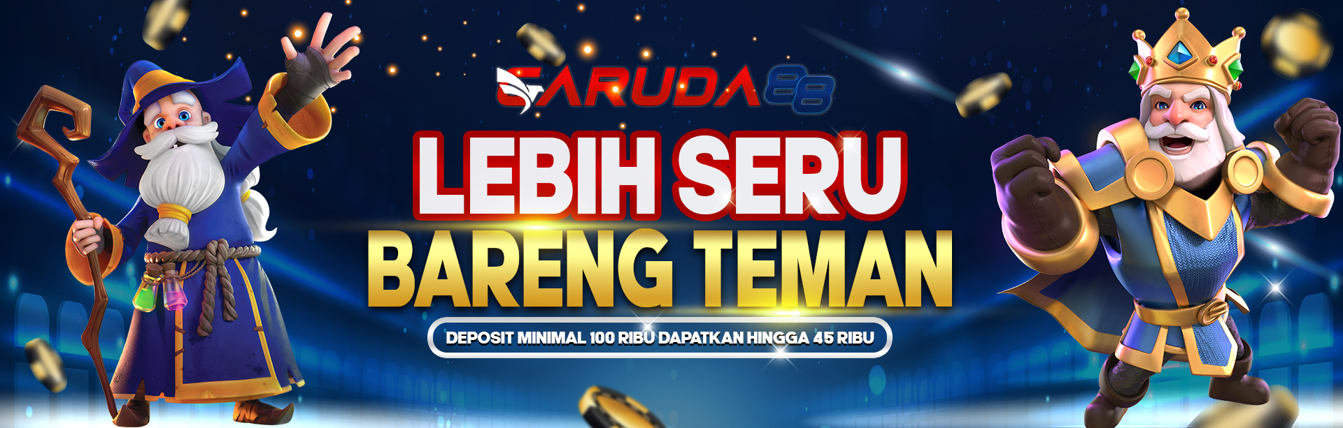 LEBIH SERU BARENG TEMAN