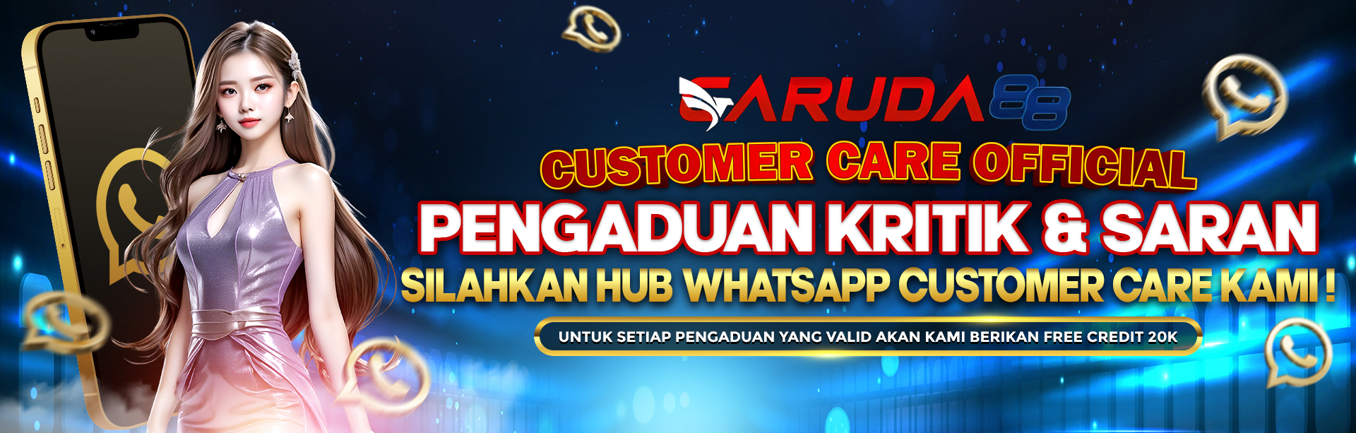 CUSTOMER CARE GARUDA88