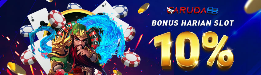 BONUS HARIAN SLOT 10%	