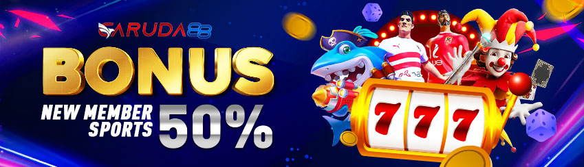 BONUS NEW MEMBER SPORTBOOK 50%
