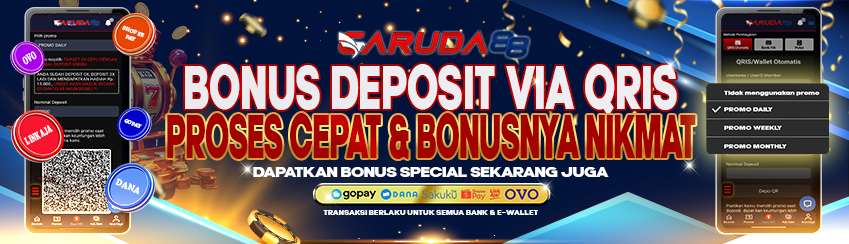 BONUS DEPOSIT VIA QRIS