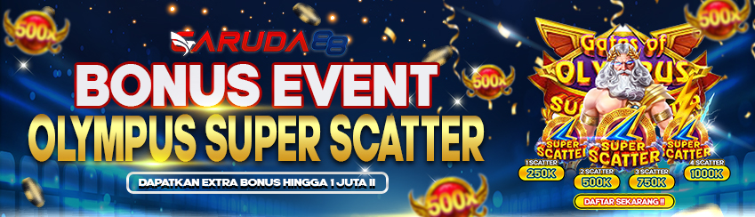 BONUS SCATTER OLYMPUS SUPER SCATTER	
